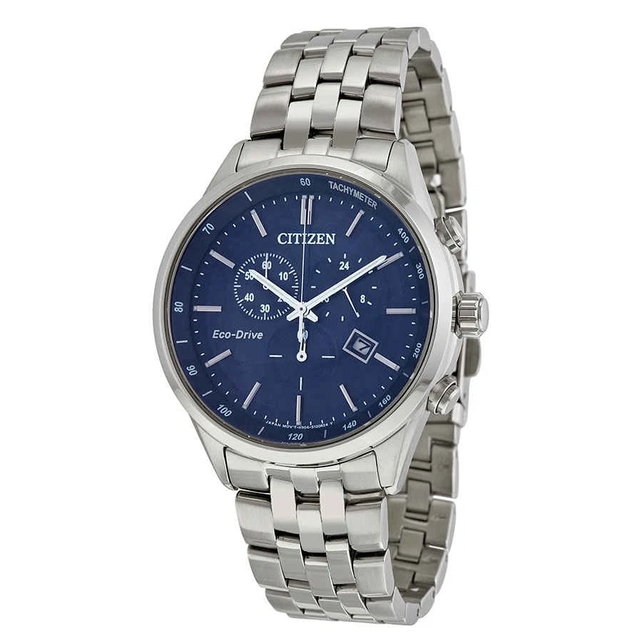 Citizen Sapphire Collection Eco-Drive Chronograph Blue Dial Men's Watch