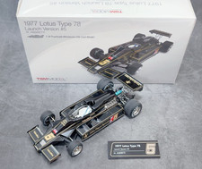 TSM TrueScale 1/18 Lotus Type 78 Launch Version M Andretti 1977