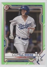 2021 Bowman Prospects Neon Green Border 179/399 Kody Hoese #BP-39 00gy