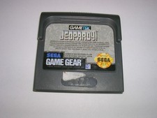 Jeopardy (Sega Game Gear) Original Game Cart