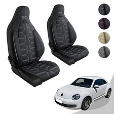 Sitzbezug fürs Auto passend VW Beetle in Schwarz Grau 430L01