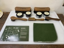 Shoe Shine Kit 10 Pc -5 Brushes ,2 Polish, 1 Wax, 1 Conditioner 1 Cloth