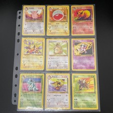 Vintage Pokémon Dschungel Set Komplett Non Holo 17/64 Sehr Guter Zustand WOTC 🔥