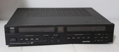 NEC AV-250 Vintage Audio/Video Amplifier 35wpc  Dolby Surround Decoder Works