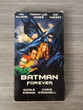 Batman Forever VHS 1995 Val Kilmer Jim Carrey Warner Home Video 15100 Hi-Fi