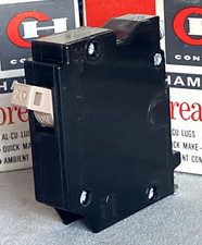 (1) CH120 Cutler-Hammer Type CH 1 Pole 20 Amp 120v METAL FOOT /  FULL NOTCH NEW!