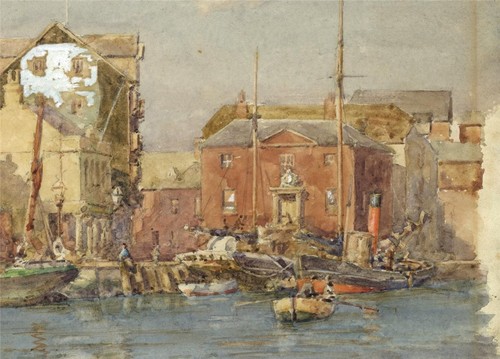 Harold William Stagg - Watercolour Painting - Poole Harbour - Picture 5 of 6