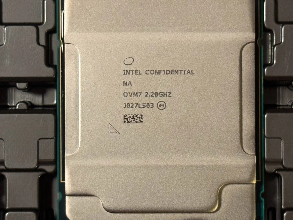Matched Pair Intel Xeon Platinum 8360Y ES QVM7 2.2GHz 36Cores LGA4189 Server CPU - Image 2 of 4