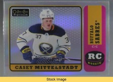 2018-19 O-Pee-Chee Platinum Retro Rainbow Casey Mittelstadt #R-95 READ hj3