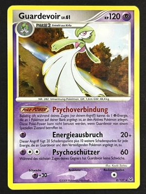 Guardevoir 8 Rare Platinum Pokémon DE LP - Bild 1 von 2