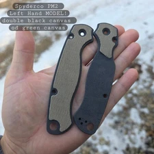 SPYDERCO PM2 LEFT HAND MODEL SCALES