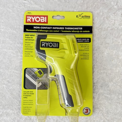 #ad #ad Ryobi Non Contact Infared Thermometer IR002 Tested Working $19.87