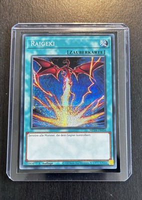 Yu-Gi-Oh! Raigeki MP24 Secret Rare Near Mint 1. Auflage