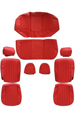 Sitzbezüge Bezüge für VW Käfer Mexiko Limousine Rot.