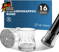 Stuhlbein-Schoner Mit Filz 10-13Mm, Bodenschutz, GeräUscharm, Langlebig