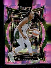 2025 Panini Select WNBA #80 Nneka Ogwumike Pink Ice Prizms