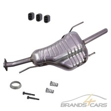 ATEC ENDSCHALLDÄMPFER AUSPUFF SCHALLDÄMPFER FÜR OPEL ASTRA G F35 F70 1.6