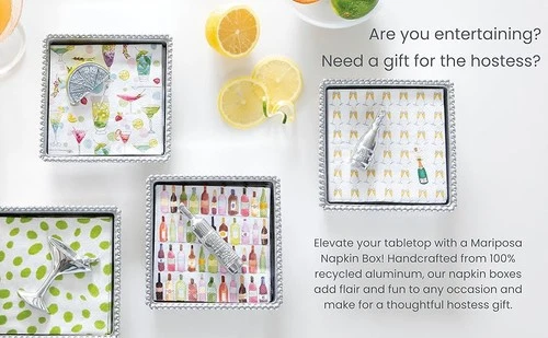 Golf Ball Napkin Box - Thumbnail 2
