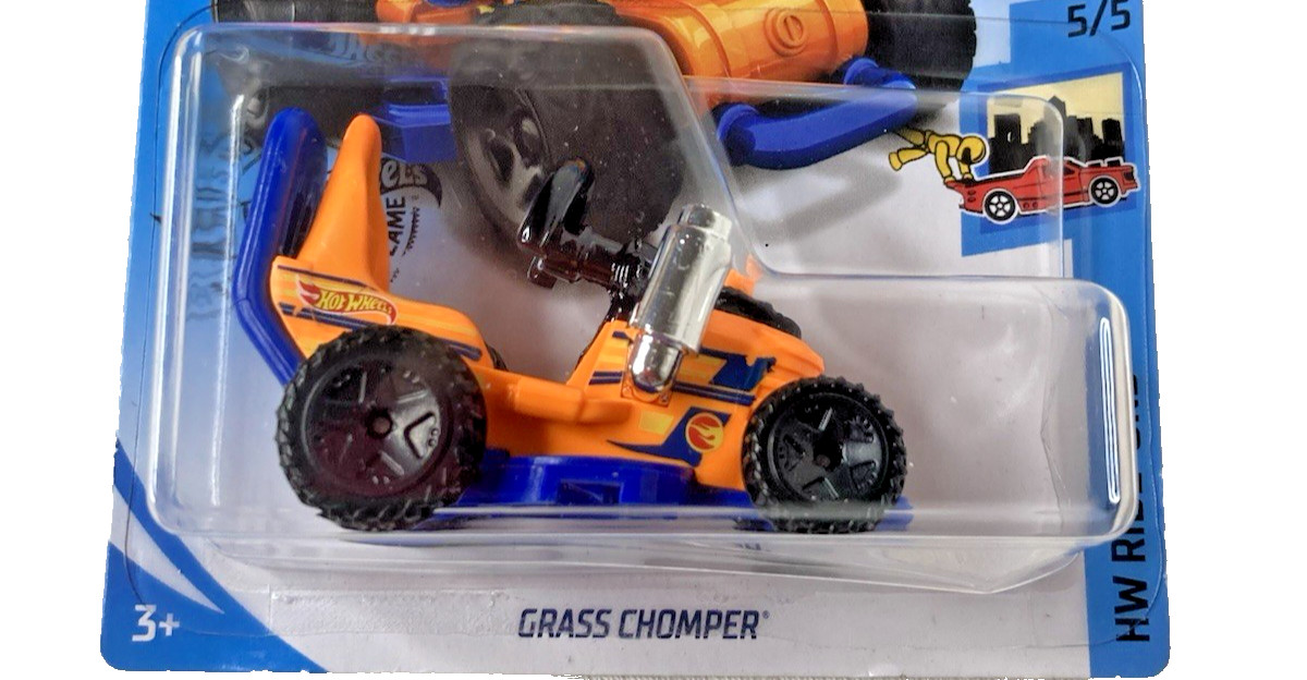Mattel Hot Wheels Grass Chomper Treasure Hunt Diecast Car
