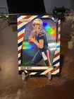 2024 Panini Prizm - Rookies Drake Maye #329 Red White & Blue Prizm (RC)