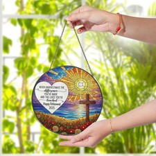 Prendisole Pensione Personalizzato: Finestra Croce Vetro Finto Decorazione