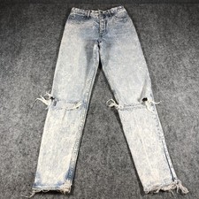 Vintage Georges Marciano Guess 1050 Jeans Womens 29 Acid Wash High Rise 80s Dist