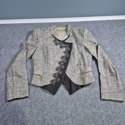 #ad #ad Vintage Joung Sun e Ecole De Paris Women#x27;s Blazer Black White Gray $32.99