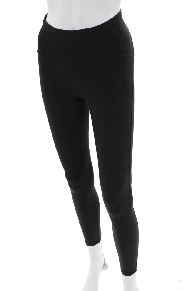 Lululemon Women's High Waist Fitted Athletic Workout Legging Black Size 4 - Image 2 of 4