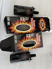 Set Of 2 - Pertronix Flame Thrower Ii 0.6 Ohm Black Coil 45000 Volt