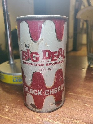 Big Deal Black Cherry Vintage Flat Top Can