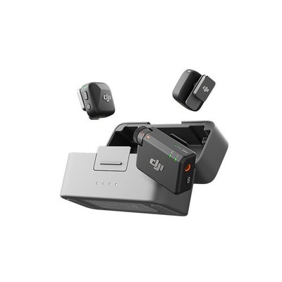 DJI Mic Mini Wireless Lavalier Microphone Compact Noise Cancelling