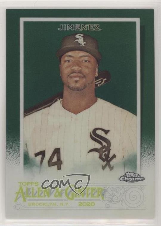 2020 Topps Allen & Ginter Chrome Green Refractor 86/99 Eloy Jimenez #30 a2v