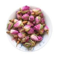Dried Damask Rose Buds - Premium Natural Edib...