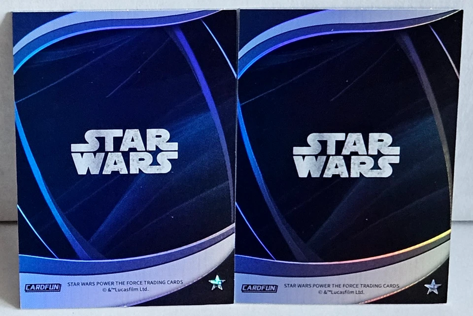 DARTH VADER LUKE SKYWALKER 2025 Star Wars CardFun Lightsaber Duel #SW-LD01/02 - Image 2 of 2