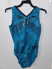 GK elite Simone Biles body ginnastica donna adulto piccolo in ottime condizioni!