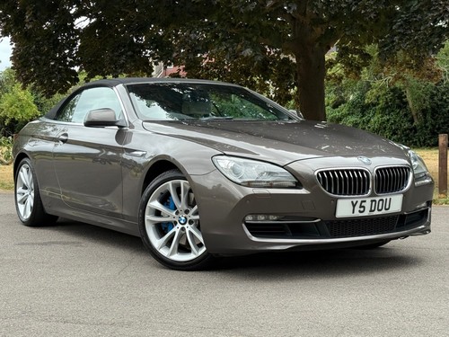 2011 BMW 6 Series 640i SE 2dr Auto CONVERTIBLE Petrol Automatic - Picture 2 of 24