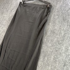 Urban Outfitters Skirt M Womens Black Stretch Waist Side Slit