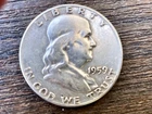 1959 Franklin Half Dollar 90% Silver