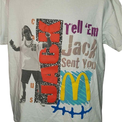 Mcdonalds Cactus Jack T Shirt sizs M | eBay
