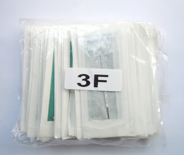 100pcs 3F disposable permanent makeup tattoo machine needle for eyebrow and lip - product detail image 2