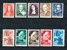 N47 Netherlands    All stamps 1947 in complete sets   Very Fine MNH