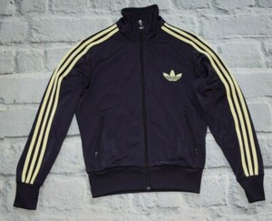 gold adidas track jacket