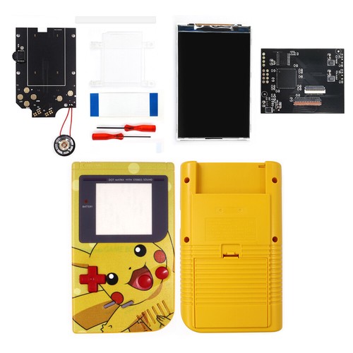 UV Print V5 OSD Backlight LCD IPS Screen For Game Boy Classic /DMG&Pre-Cut shell - Picture 9 of 14