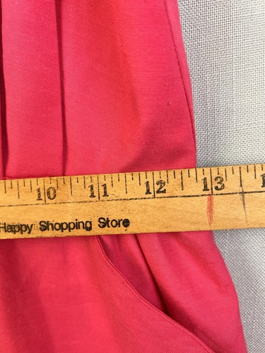 Robe femme Kono New York 7/8 rose vintage poches col haut dos ouvert fête - Photo 7/14