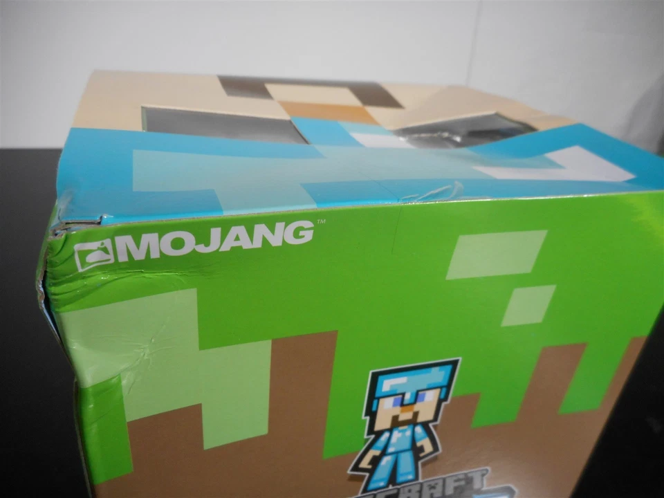 Minecraft STEVE DIAMOND EDITION 6 дюймов виниловая экшн-фигурка JINX Spin Master 2013 НОВАЯ - Изображение 4 из 4