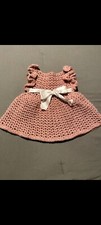 Handmade Crochet Dress - Size 6-12 Months