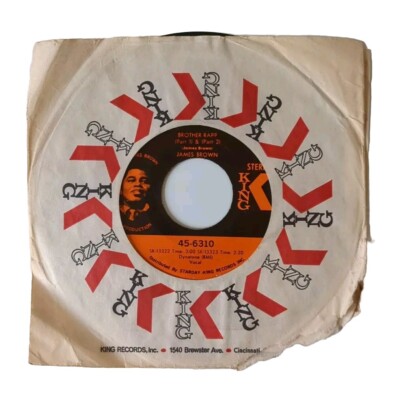 James Brown Brother Rap Bewildered 45 G+ King Records