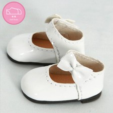 New White PU Shoes For 1/6 BJD Doll SD Doll Linachouchou F6 Girl Body WX6-31