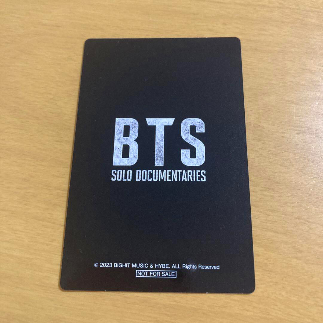 J-HOPE IN THE BOX Movie JAPAN Limited Official Photo Card 1st 2nd