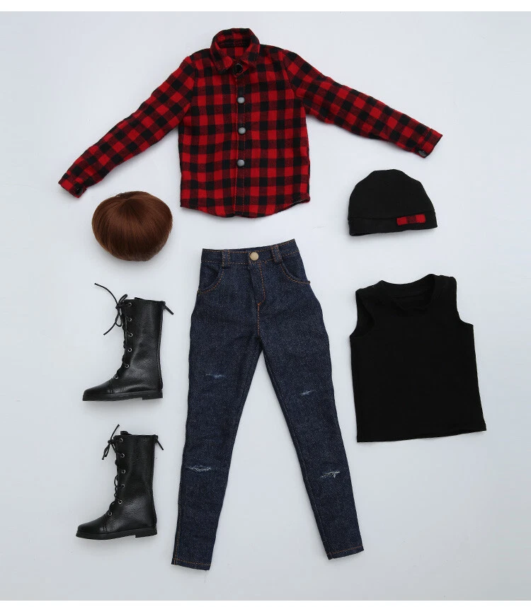 Новая одежда парик обувь для 1/3 BJD кукла несколько дом YID Chris A - Изображение 2 из 4